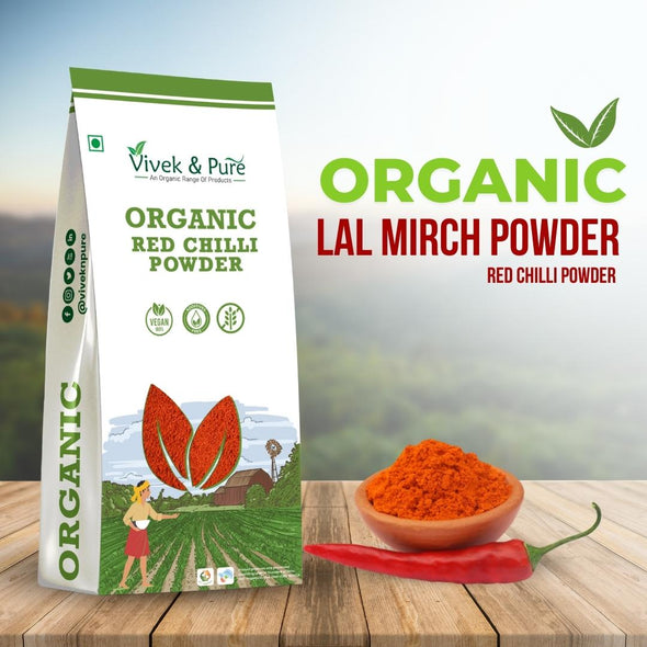 Organic Lal Mirch Powder / Red Chilli Powder 500Gm