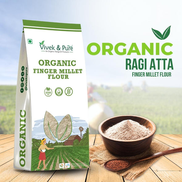 Organic Ragi Atta / Finger Millet Flour 1Kg