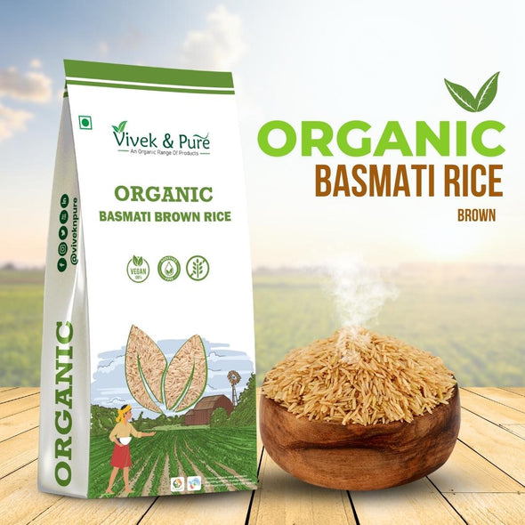 Organic Rice Basmati Brown