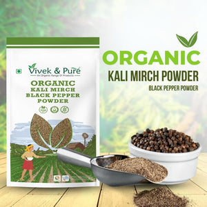 Organic Kali Mirch Powder /  Black Pepper Powder 100Gm
