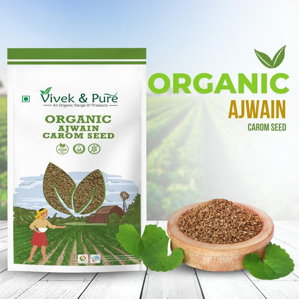 Organic Ajwain / Carom Seed 100Gm