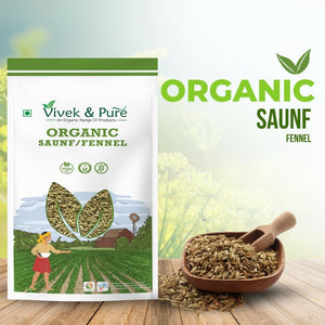 Organic Saunf / Fennel 100Gm