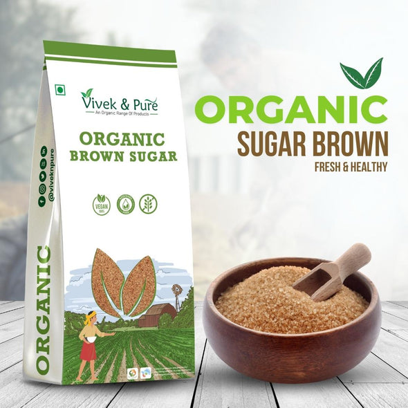 Organic Sugar Brown 1Kg