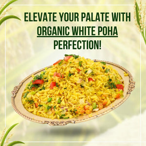 Organic White Poha / Beaten Rice White