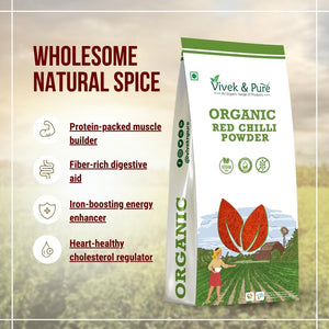 Organic Lal Mirch Powder / Red Chilli Powder 500Gm