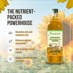 Organic Sunflower Oil 1Litre